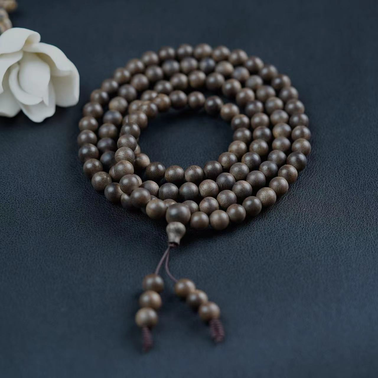 沉香【臻】见面礼DX027芽庄绿奇楠0.8多圈（多样性发一条）