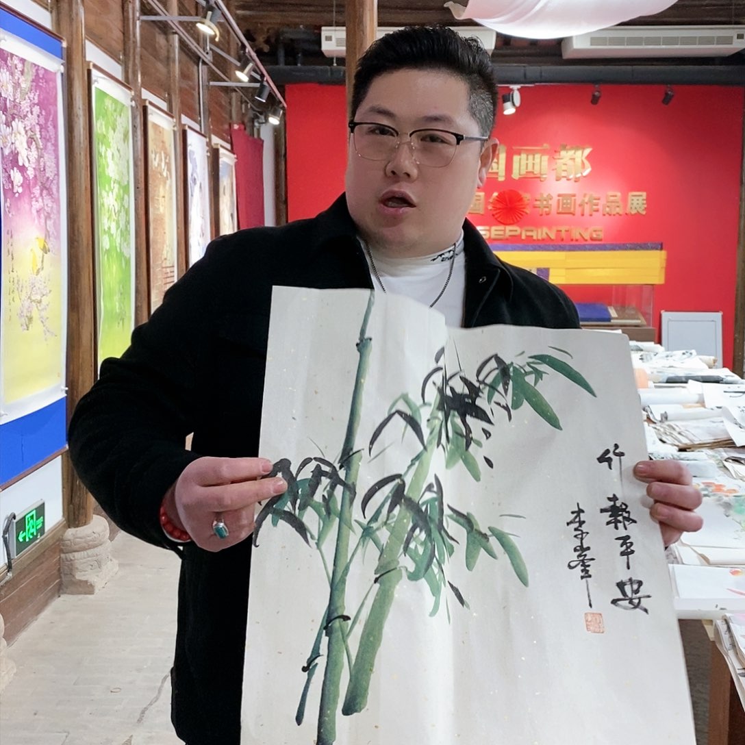 国画国画手绘书法作品