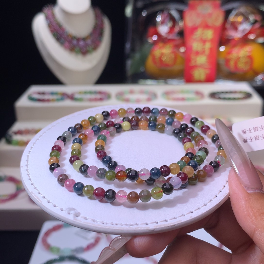 碧玺手链未镶嵌碧玺