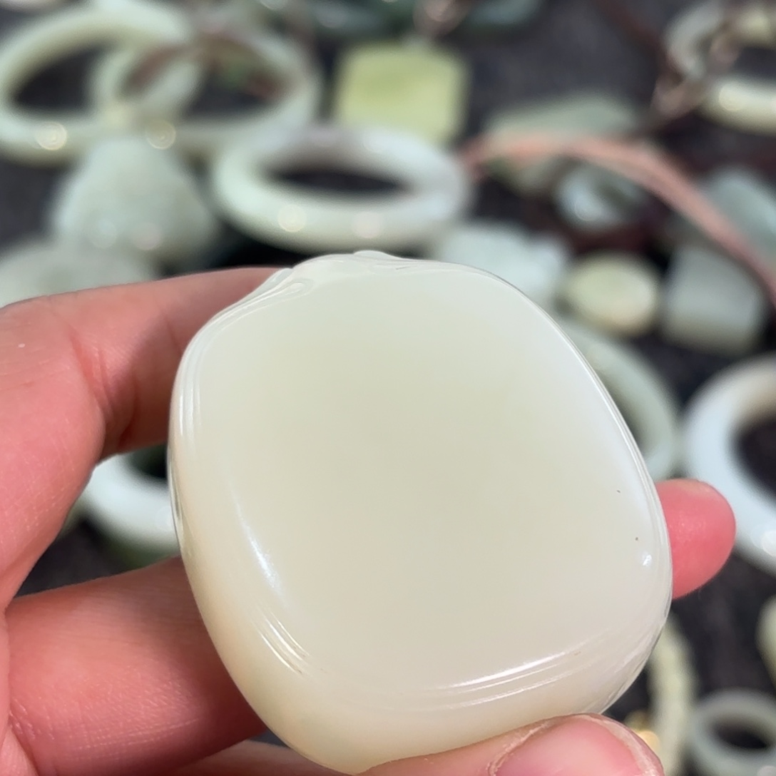 好***运和田玉（糖玉）未镶嵌手链