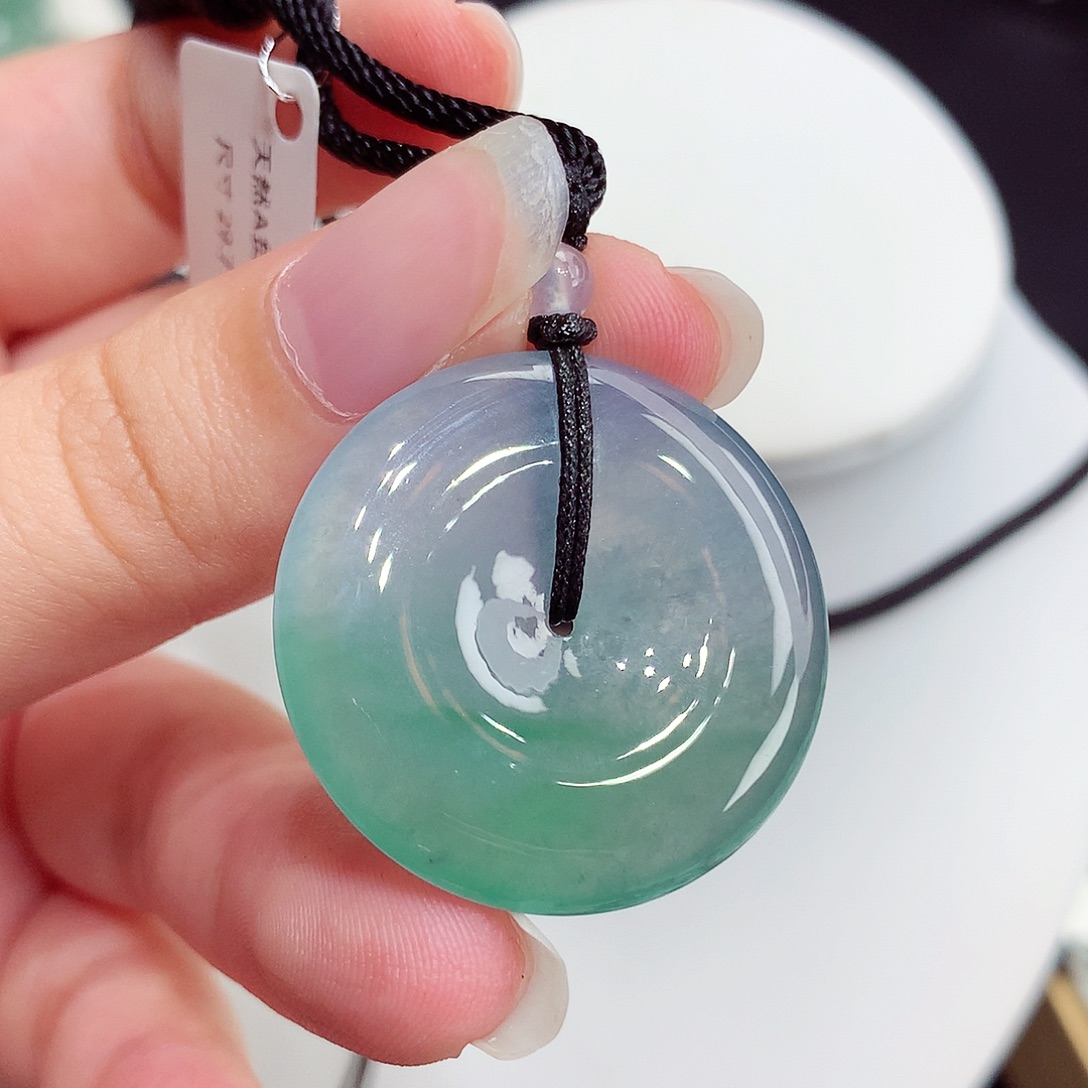 翡翠未镶嵌胸饰翡翠114，29.7/5.2