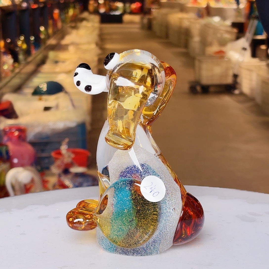 琉璃手工艺品琉璃花开了我也