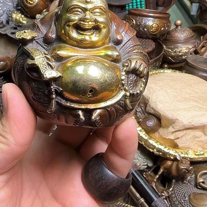 铜器办公室茶室摆件