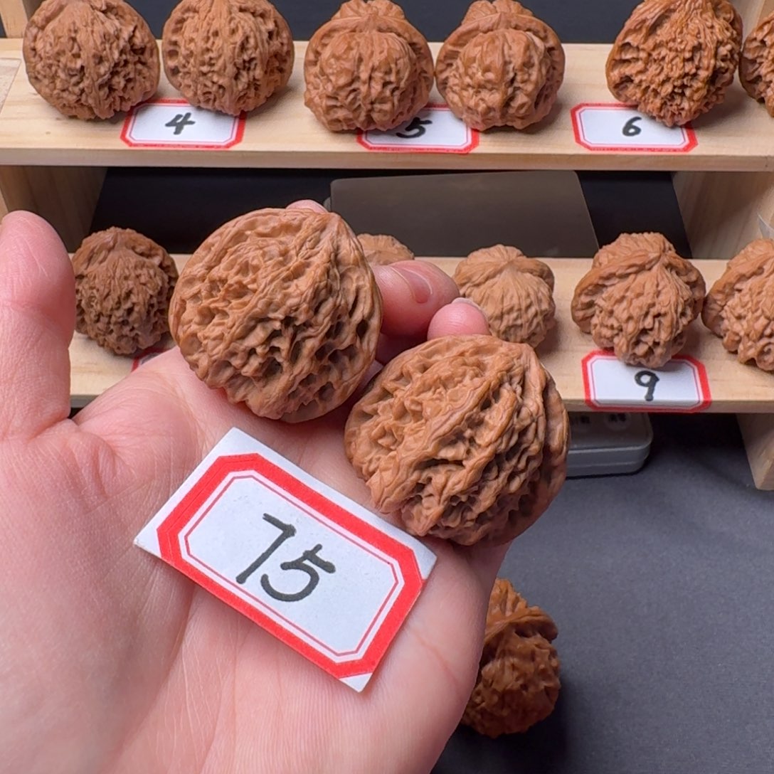 H***H把件文玩核桃全品38尺野牛