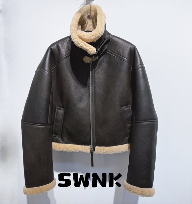 【悉尼往事】进阶版进口皮毛一体机车短款外套