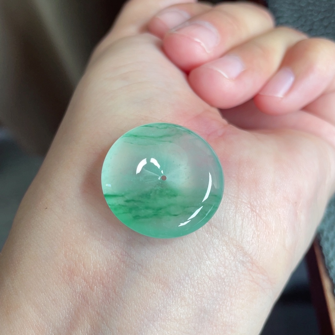 颈饰未镶嵌翡翠扣子