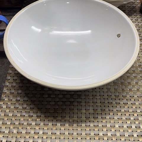 微瑕，不能明火，口径约22.5厘米