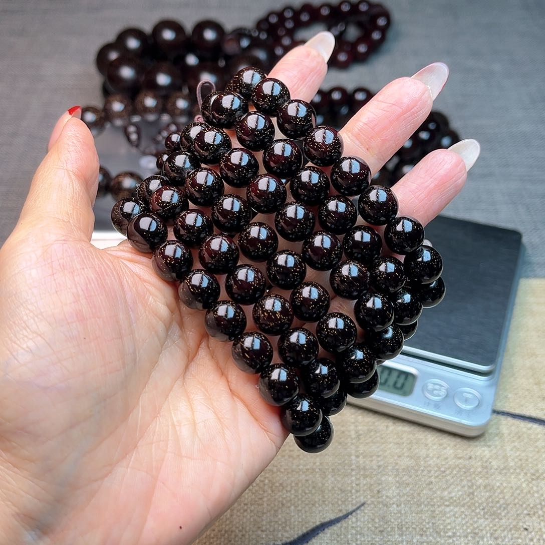 檀香紫檀（小叶紫檀）1.0 108满天星