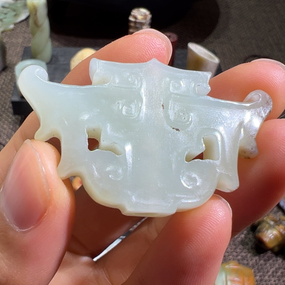 用***0和田玉未镶嵌挂件