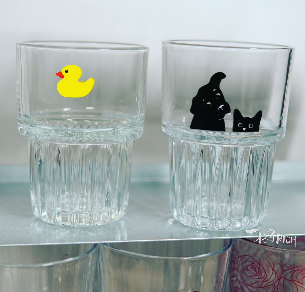 个性DIY水杯厚底耐热玻璃杯茶杯啤酒杯图片Logo照片印刷来图定制