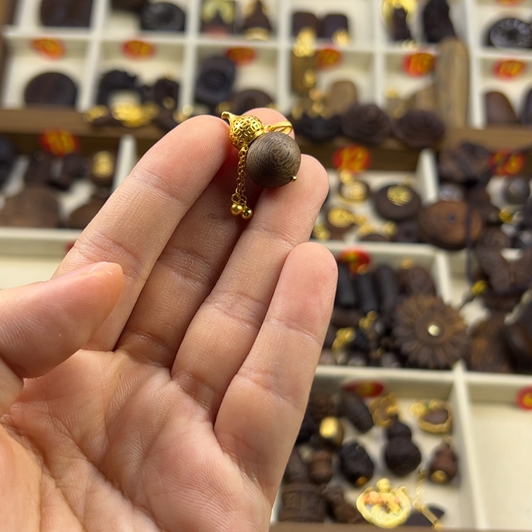 梦***吻银S925葫芦随行脖挂配饰