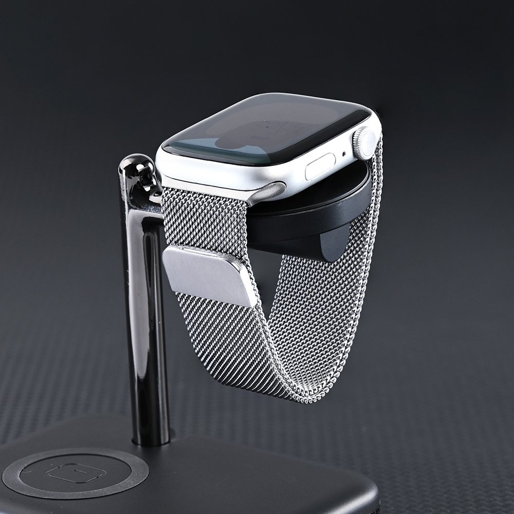 适用苹果手表iwatch米兰尼斯磁吸表带applewatchS11金属编织ultra