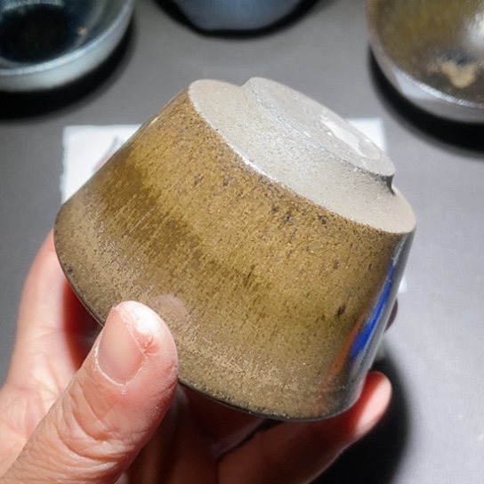 茶盏157 建窑建盏微瑕磨底