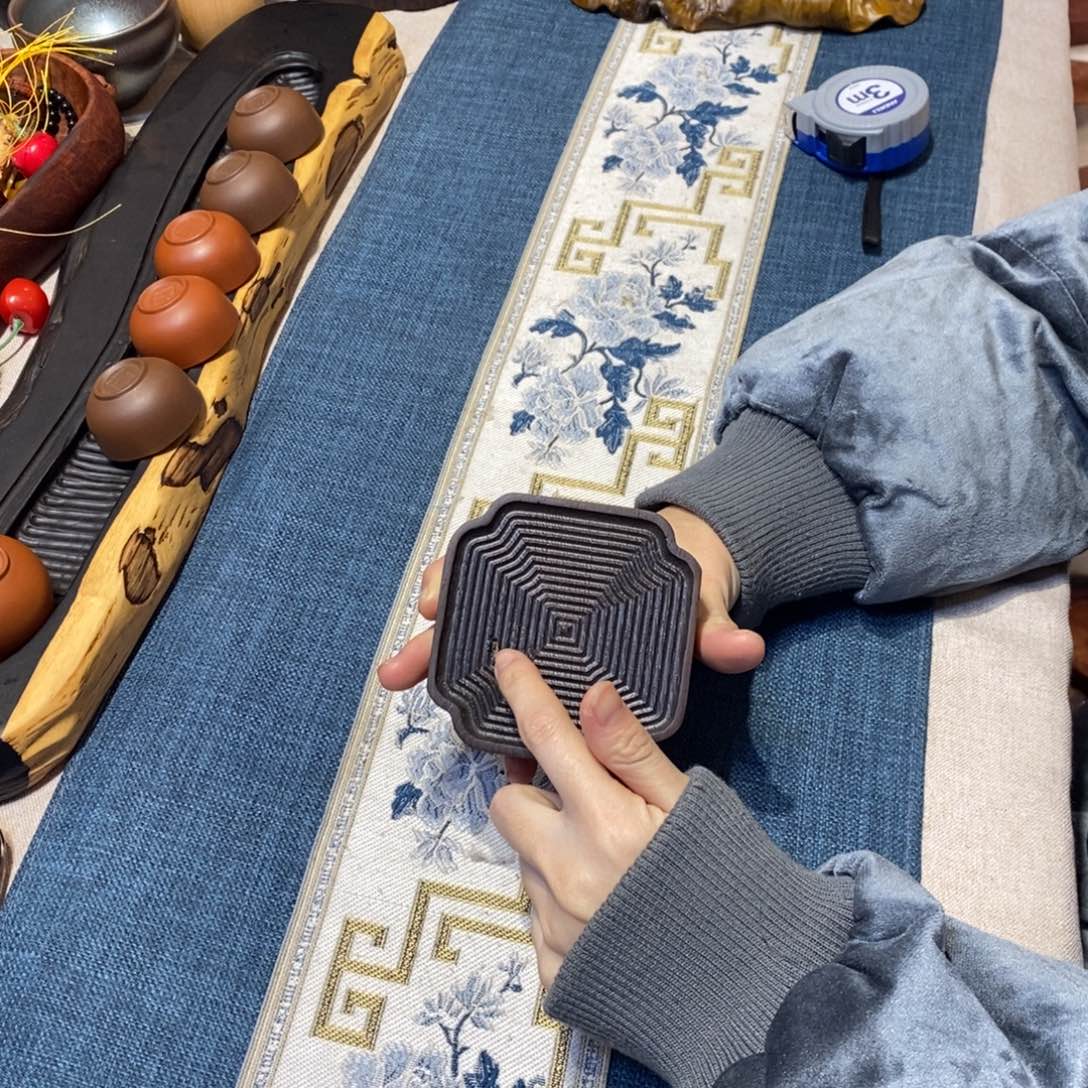 浮力 鸡翅木杯垫9-9-2