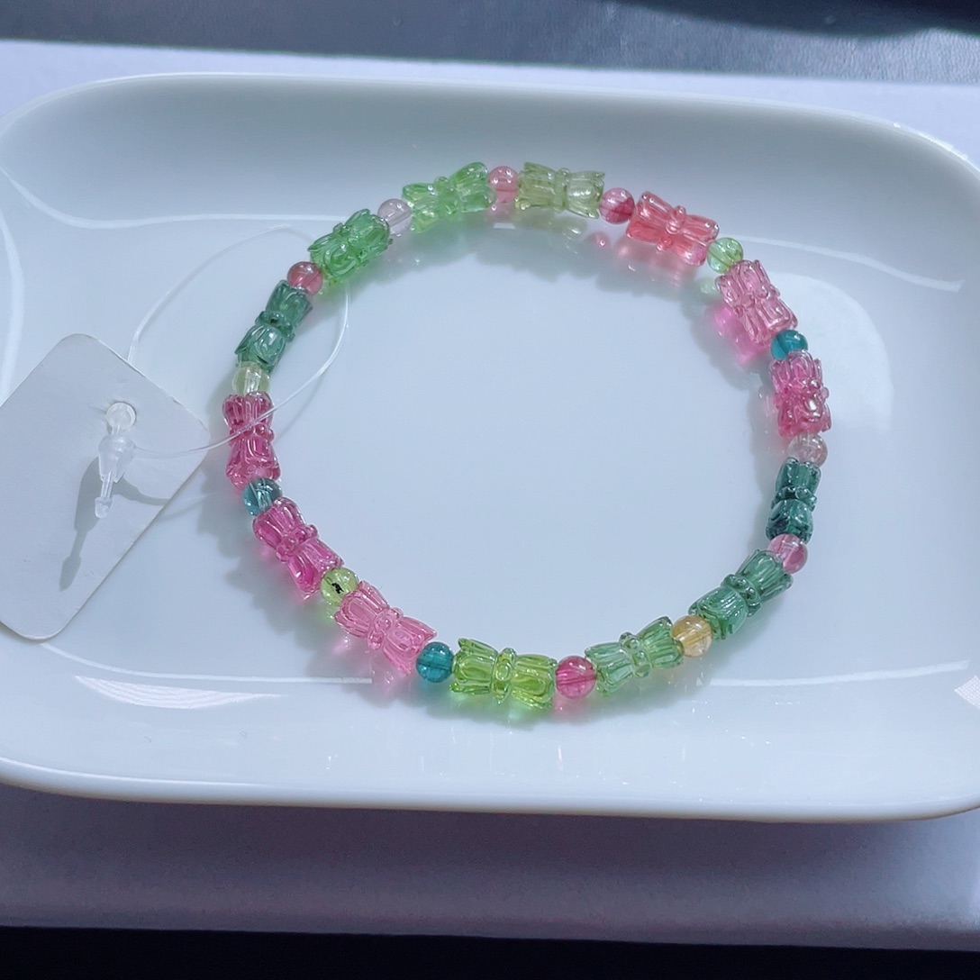 手链碧玺未镶嵌碧玺手链