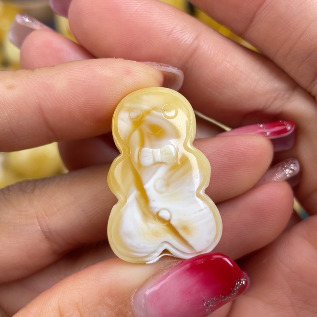 琥珀裸石未镶嵌蜜蜡