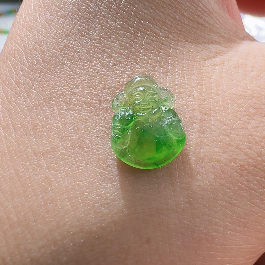 翡翠颈饰未镶嵌H***y裸石