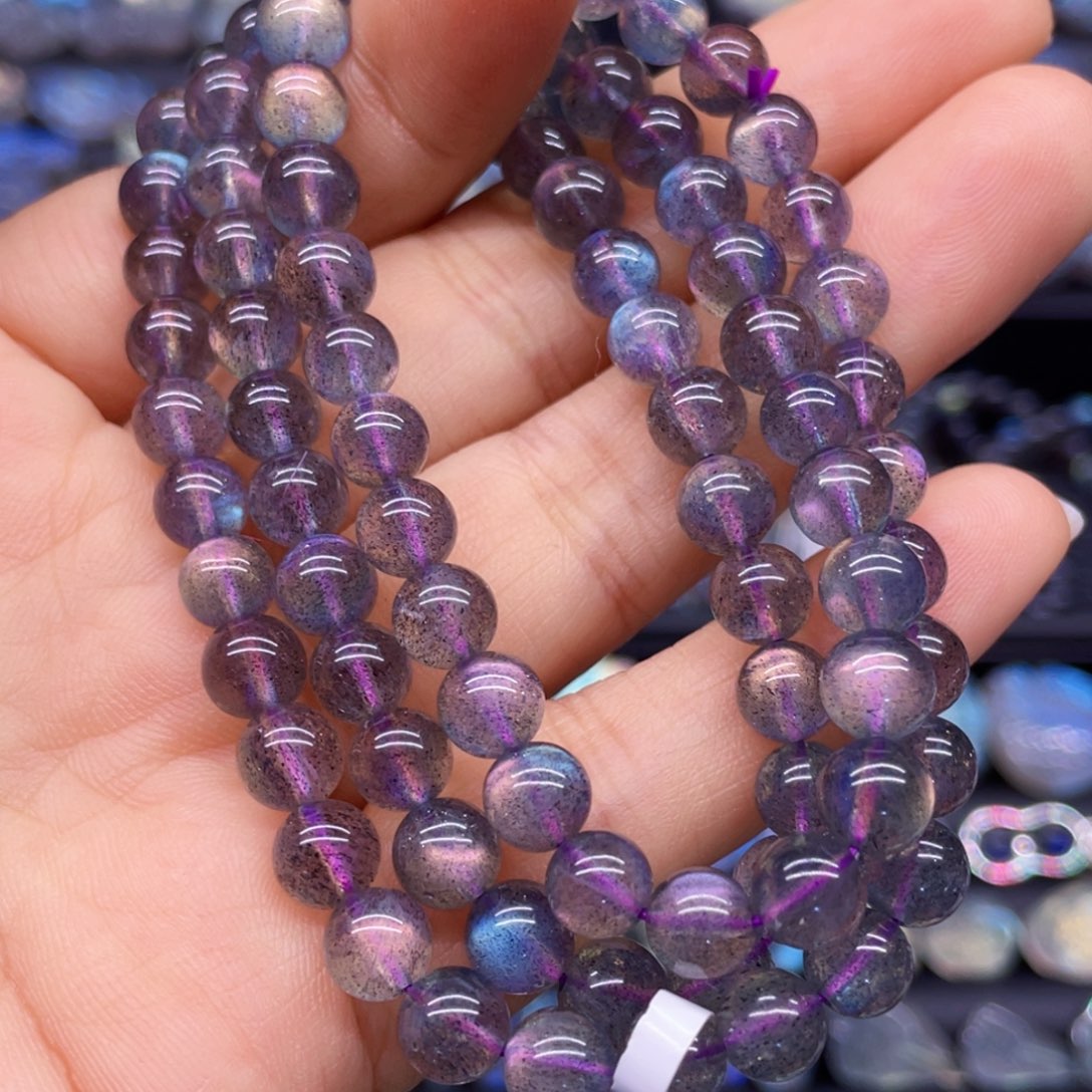 长石手串未镶嵌6.6左右