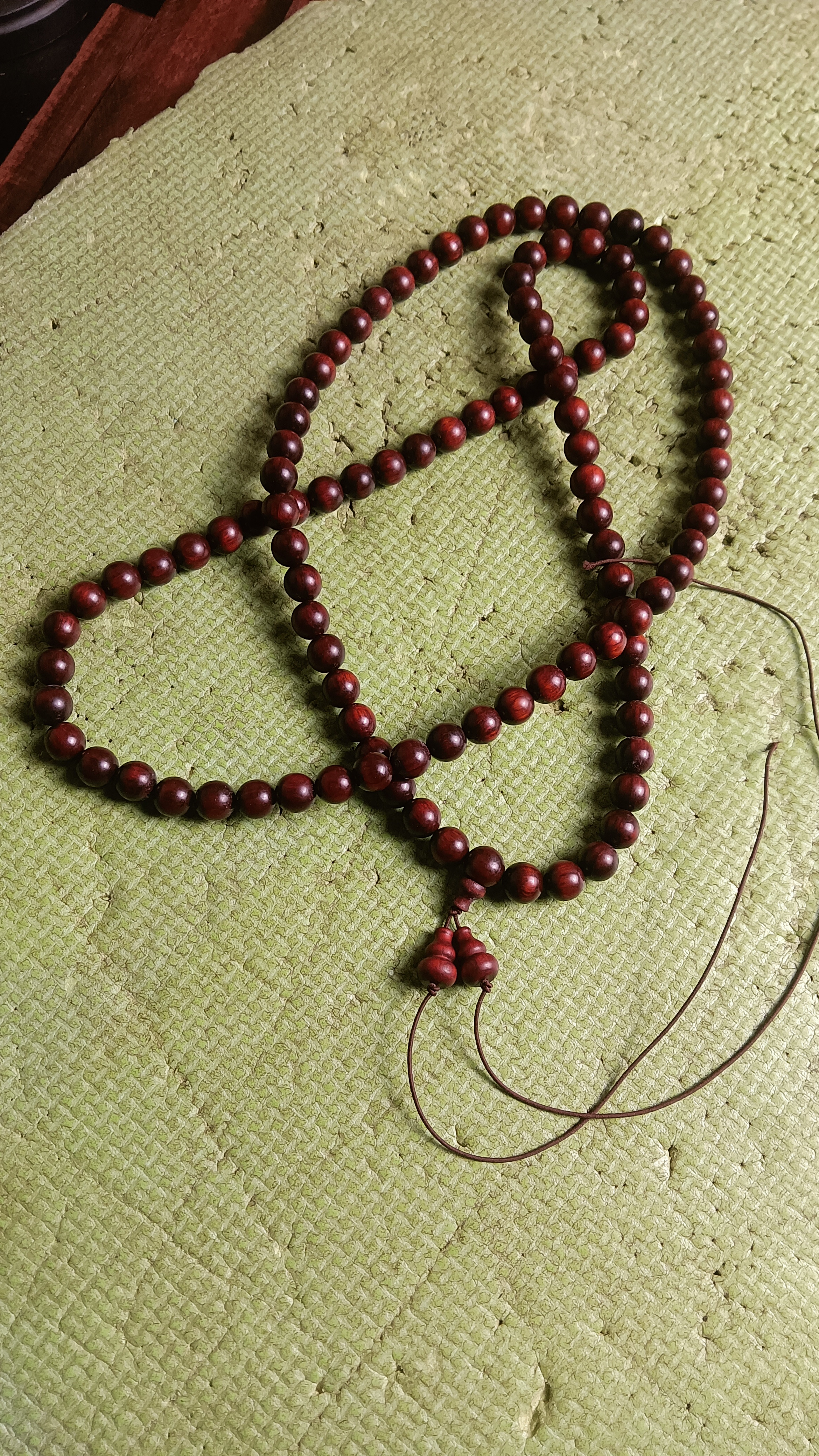 印尼紫檀木1.0手串108颗