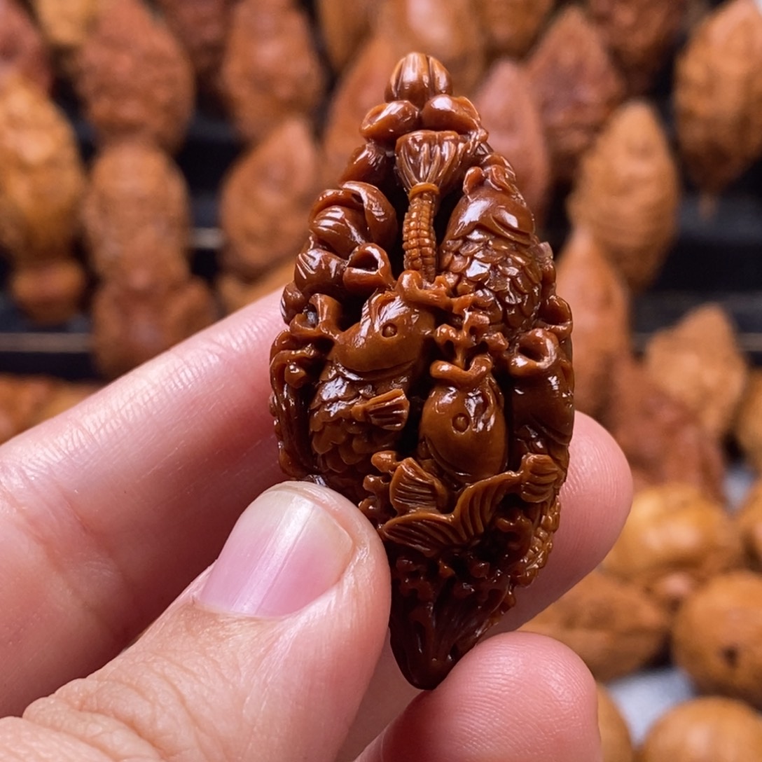 喜***牛手串/手链橄榄核核雕