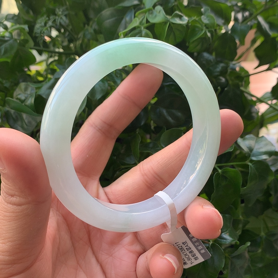 翡翠未镶嵌手镯13号