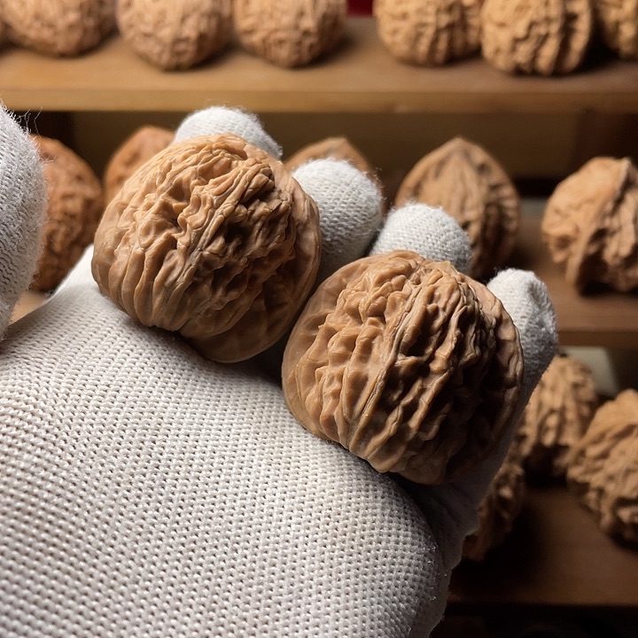 吊坠文玩核桃f****6四座楼狮子头40