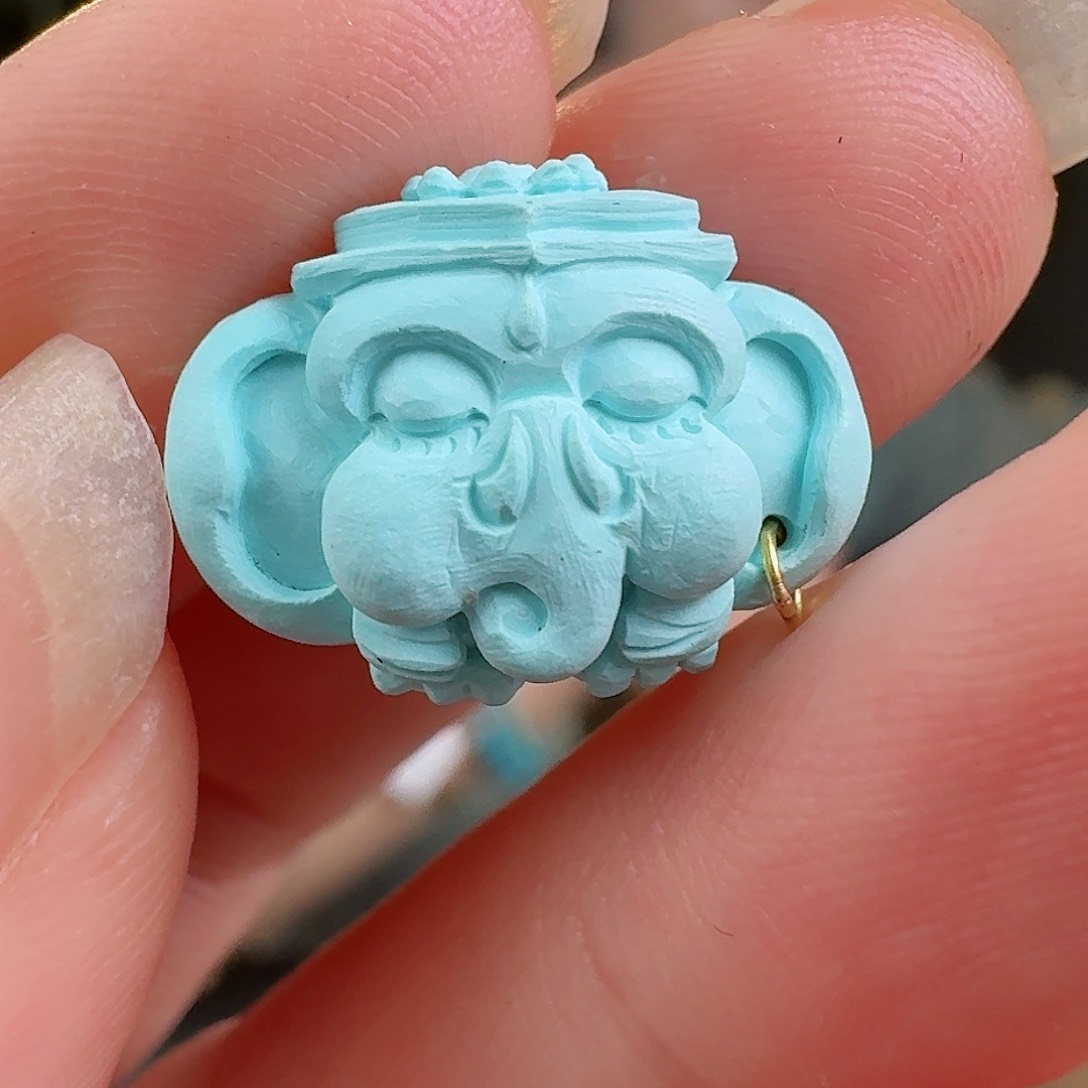 绿松石珠宝奇石未镶嵌