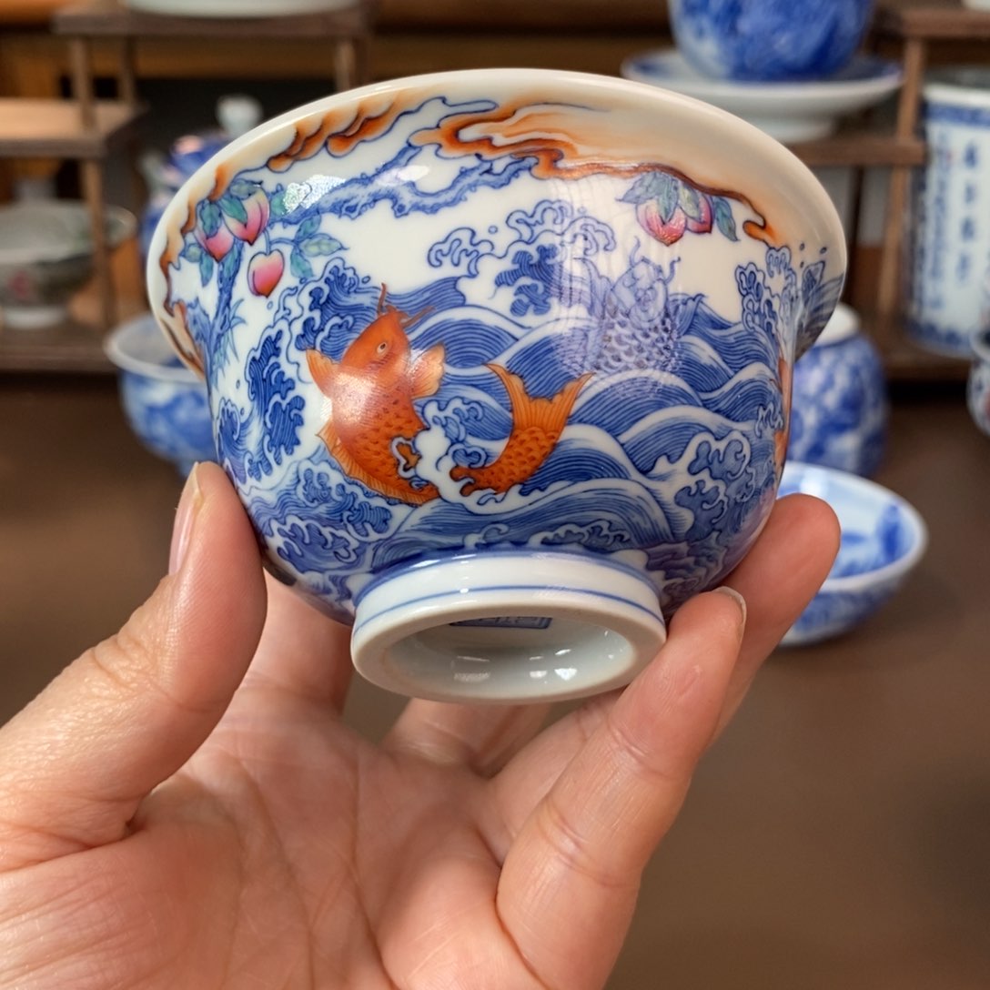 景德镇陶瓷手工手绘