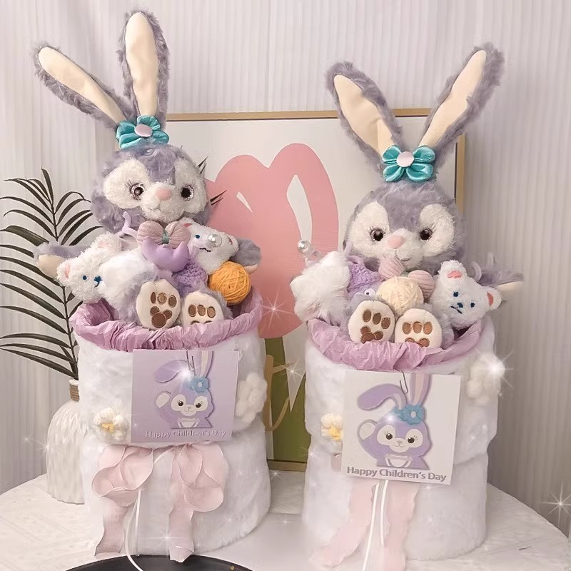 女孩创意13女生儿童送闺蜜玩偶的岁星黛露公仔生日礼物花束高级感