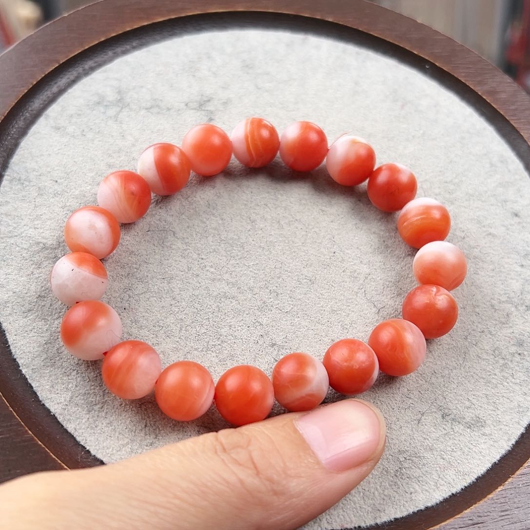 南红玛瑙手串未镶嵌