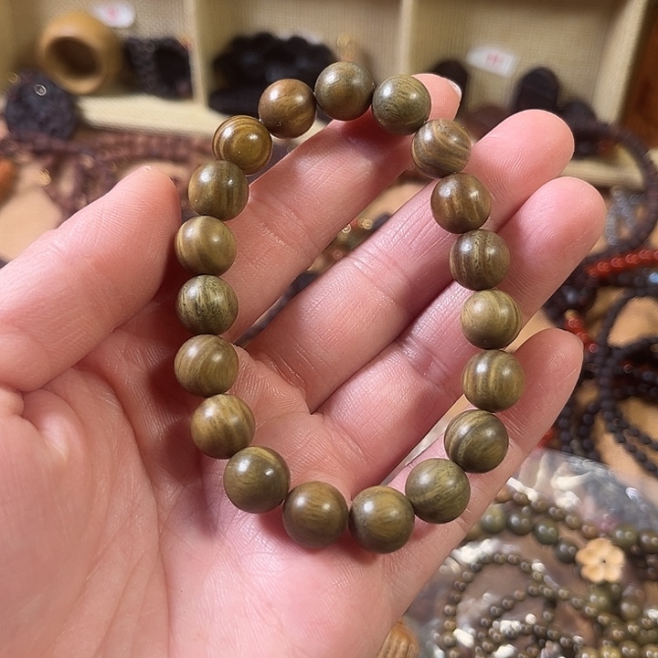 维腊木（绿檀）手串/手链绿檀