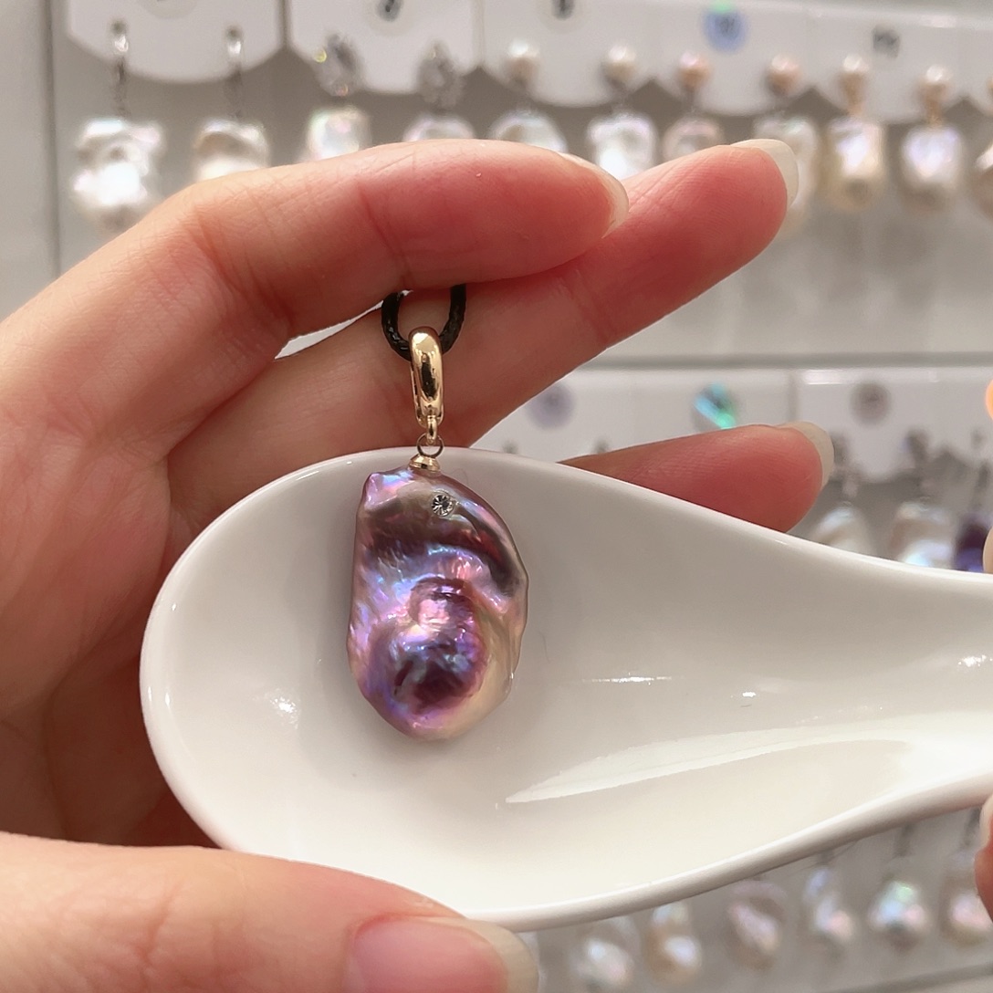 淡水珍珠未镶嵌颈饰