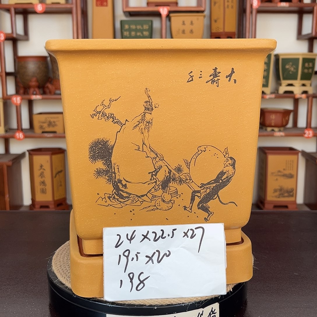 花盆紫砂紫砂花盆