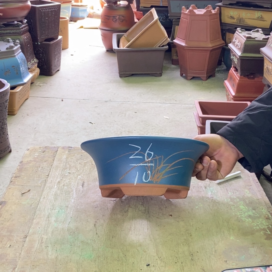 紫砂花盆紫砂紫砂