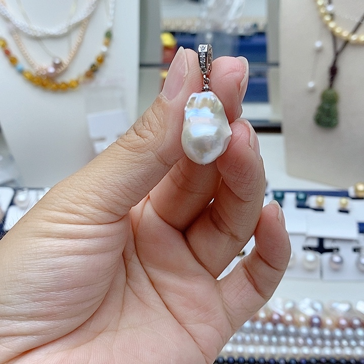 淡水珍珠未镶嵌颈饰