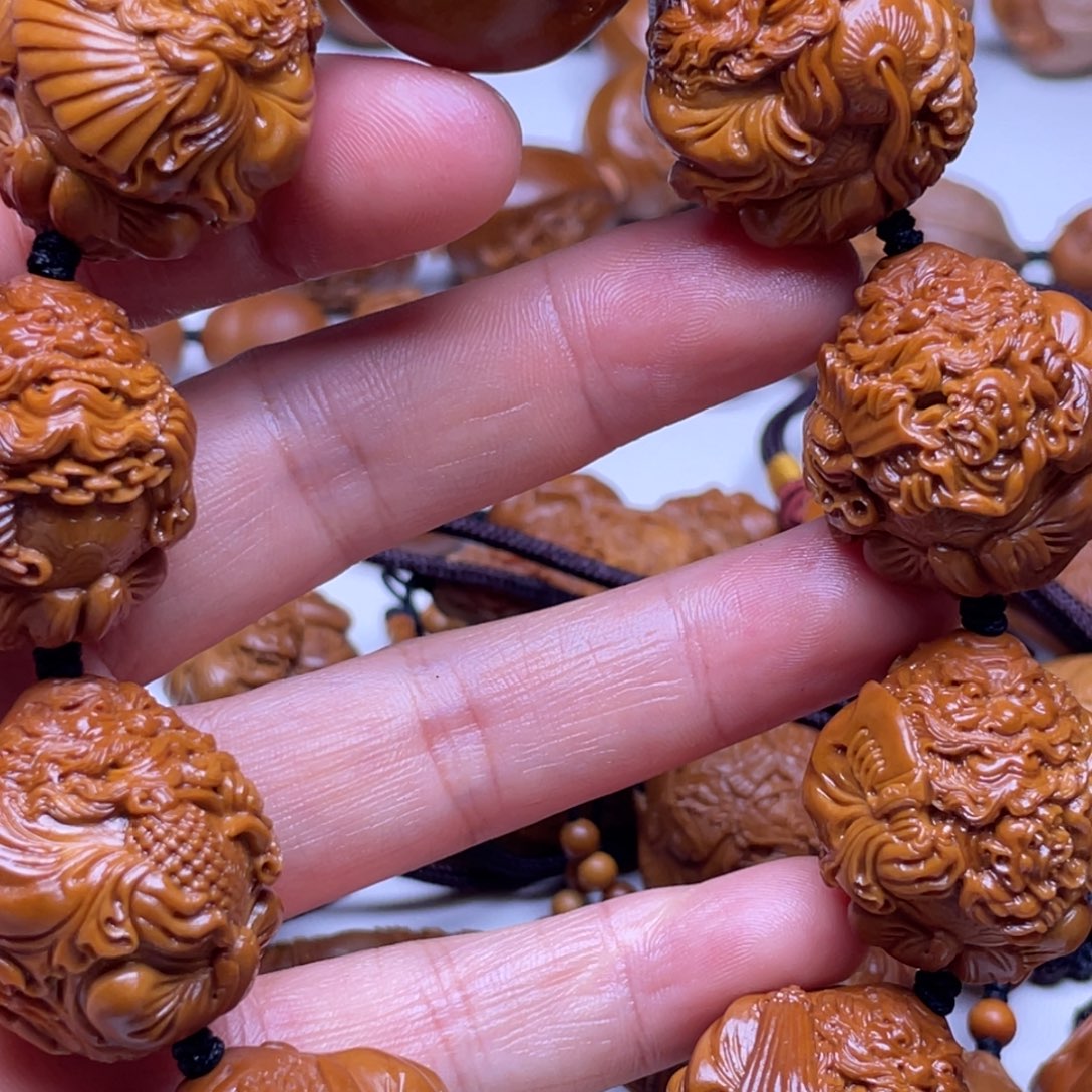 很***熊橄榄核手串/手链橄榄油