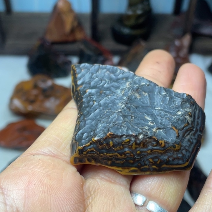 抖***王石材戈壁牧民美石原石