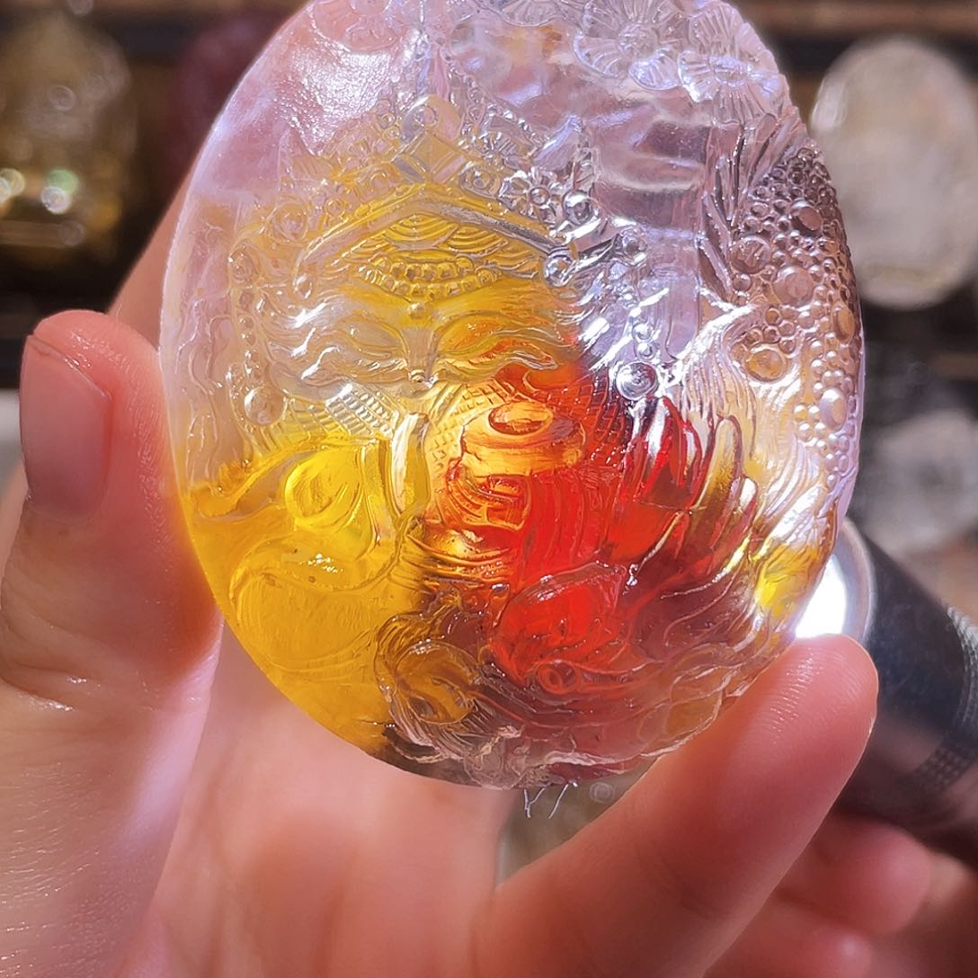 颈饰未镶嵌水晶胶花
