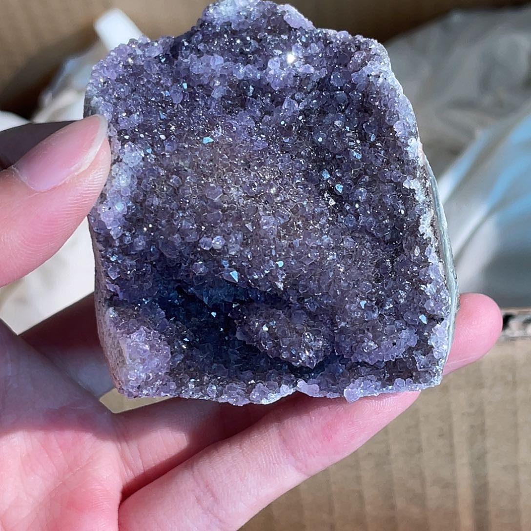 手串未镶嵌水晶晶洞 35号