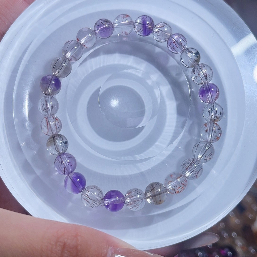 水晶手链未镶嵌超七7