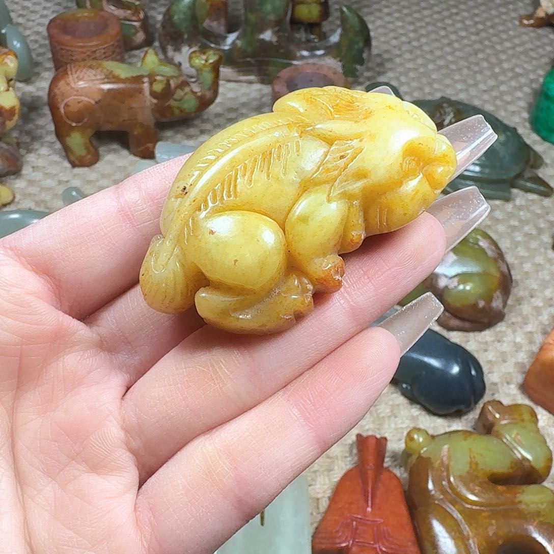 白玉菩提吊坠挂件