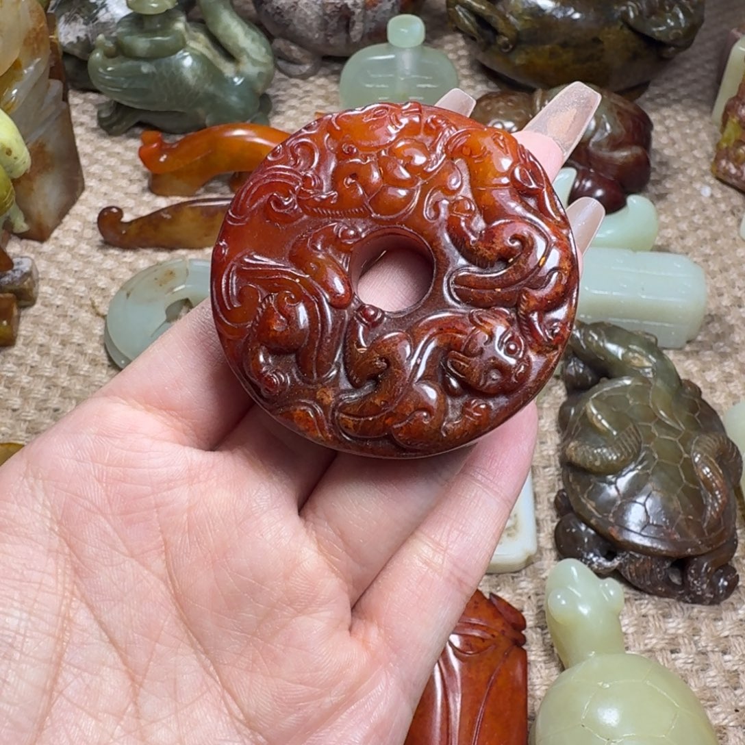 吊坠白玉菩提挂件