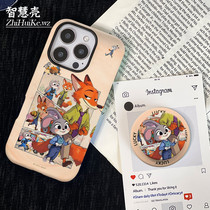 朱迪尼克磁吸支架菲林手机壳 适用于苹果/华为/小米/vivo/oppo
