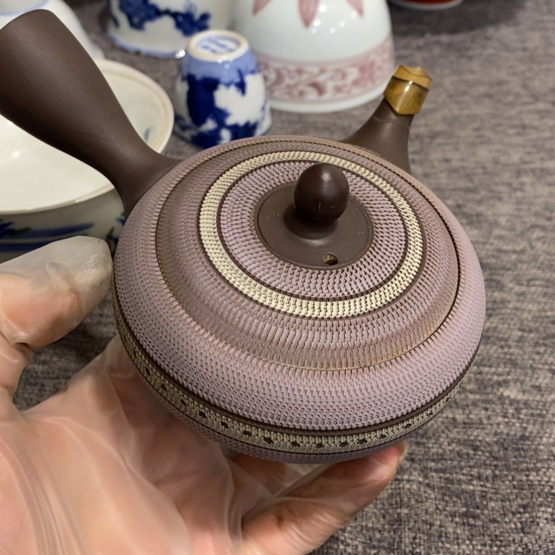 紫砂茶杯非常漂亮好看的花瓶
