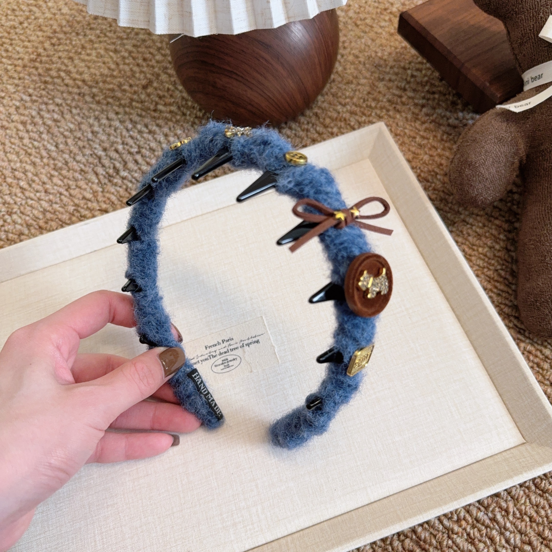 金美美2025新品发饰抓夹发箍韩版东大门原创设计潮发圈掰掰夹542