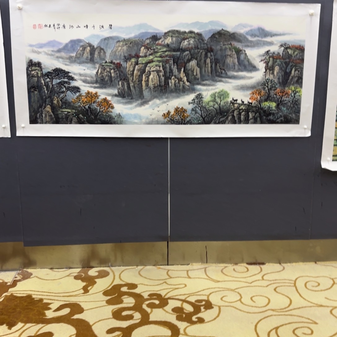国画佳****子左建栋180/70山水马