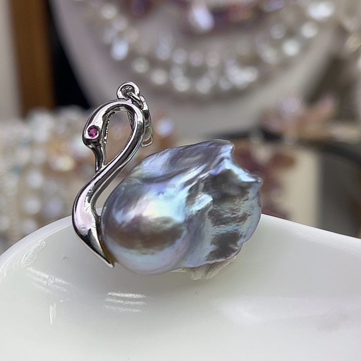 未镶嵌吊坠(赠链)淡水珍珠