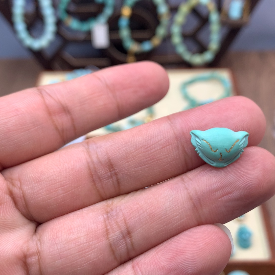 绿松石20未镶嵌配饰