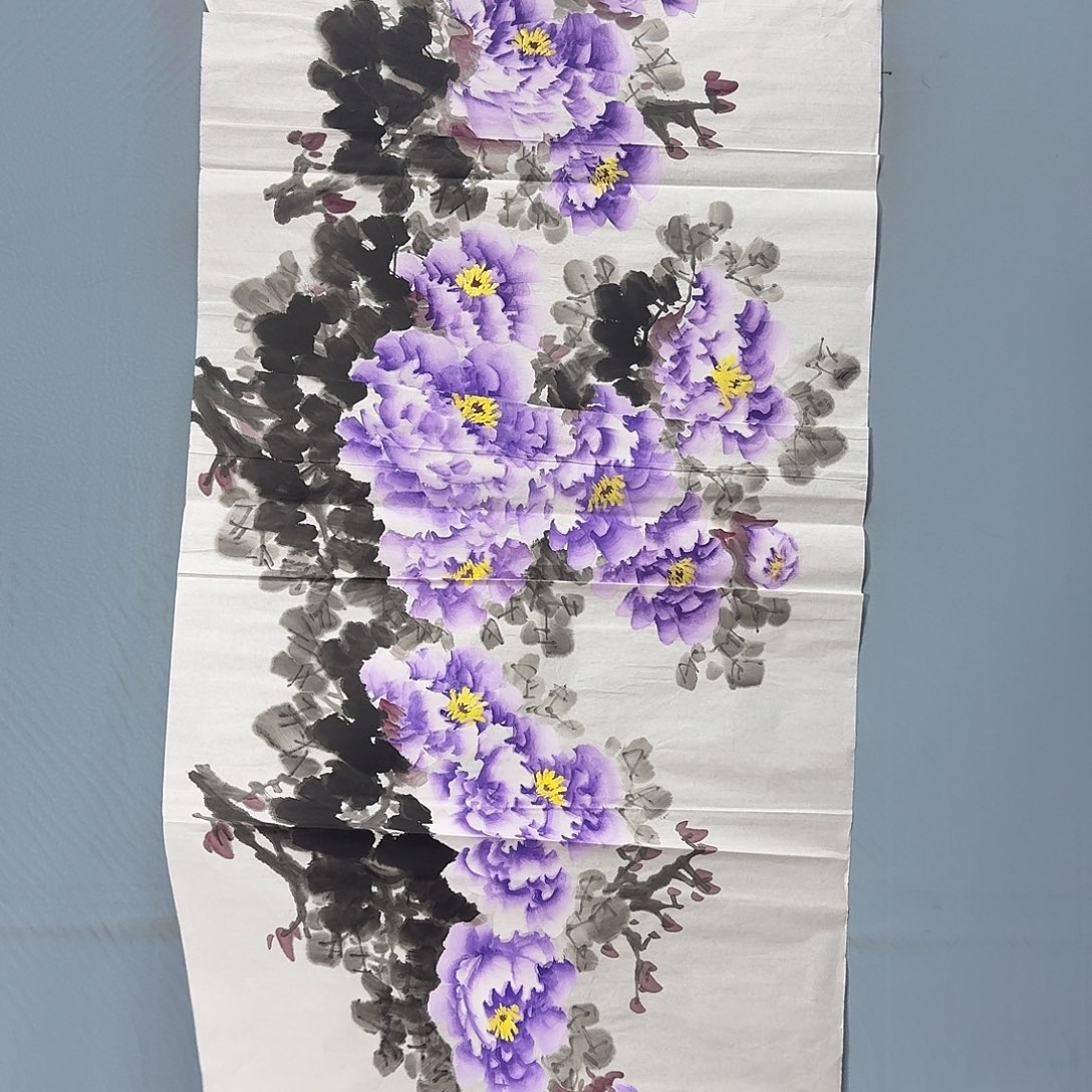 国画1149 牡丹一如你初来