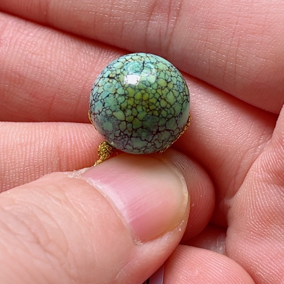 绿松石14.1圆珠未镶嵌